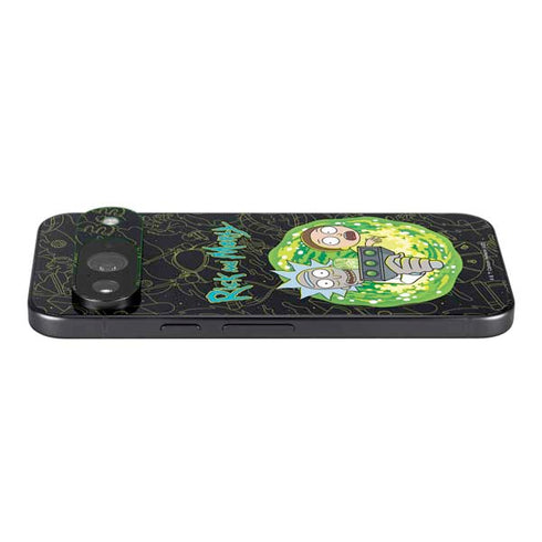 Adult Swim Rick and Morty Portal Travel Google Pixel 9 Skin
